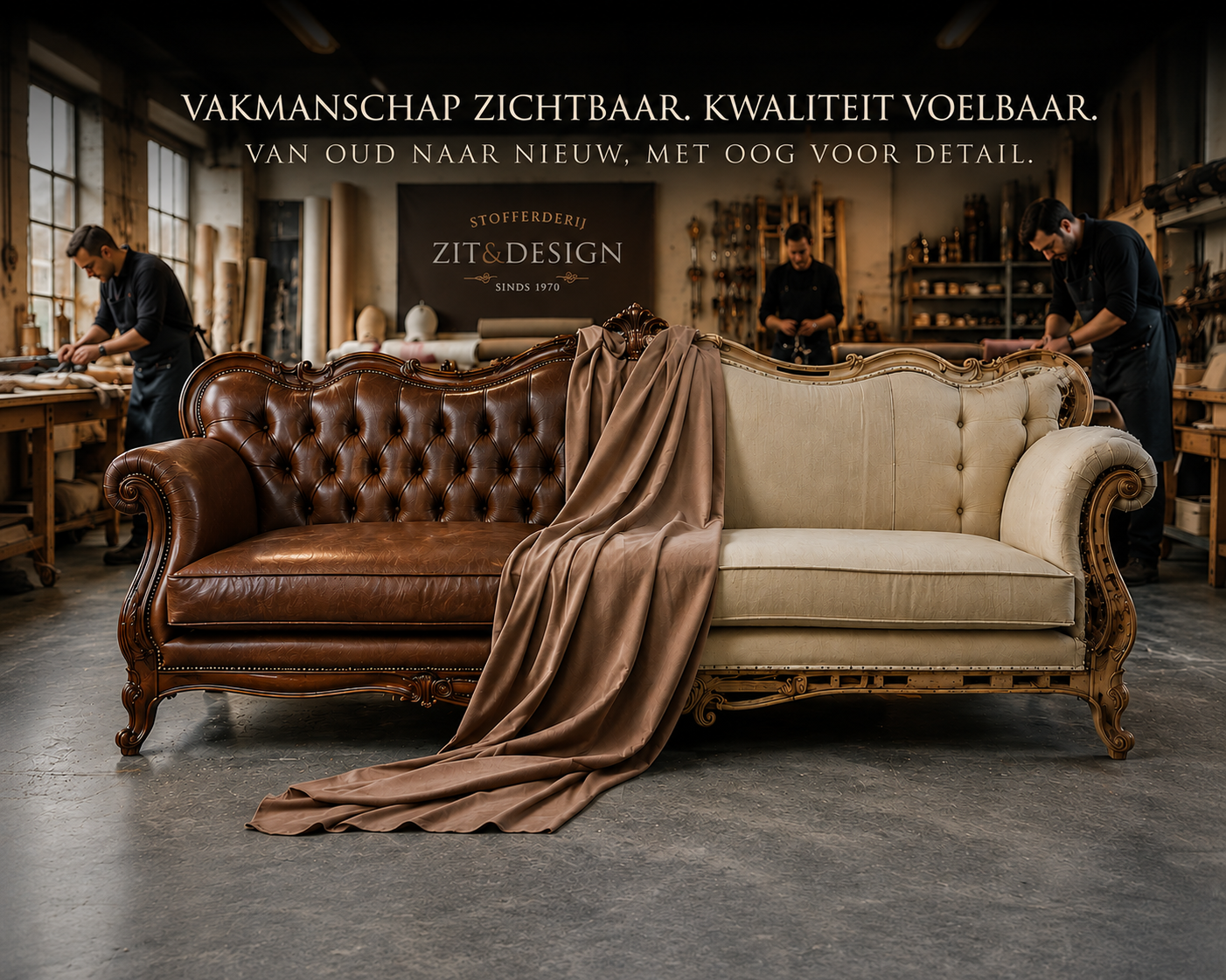 Werkplaats Stoffeerderij Zit&Design